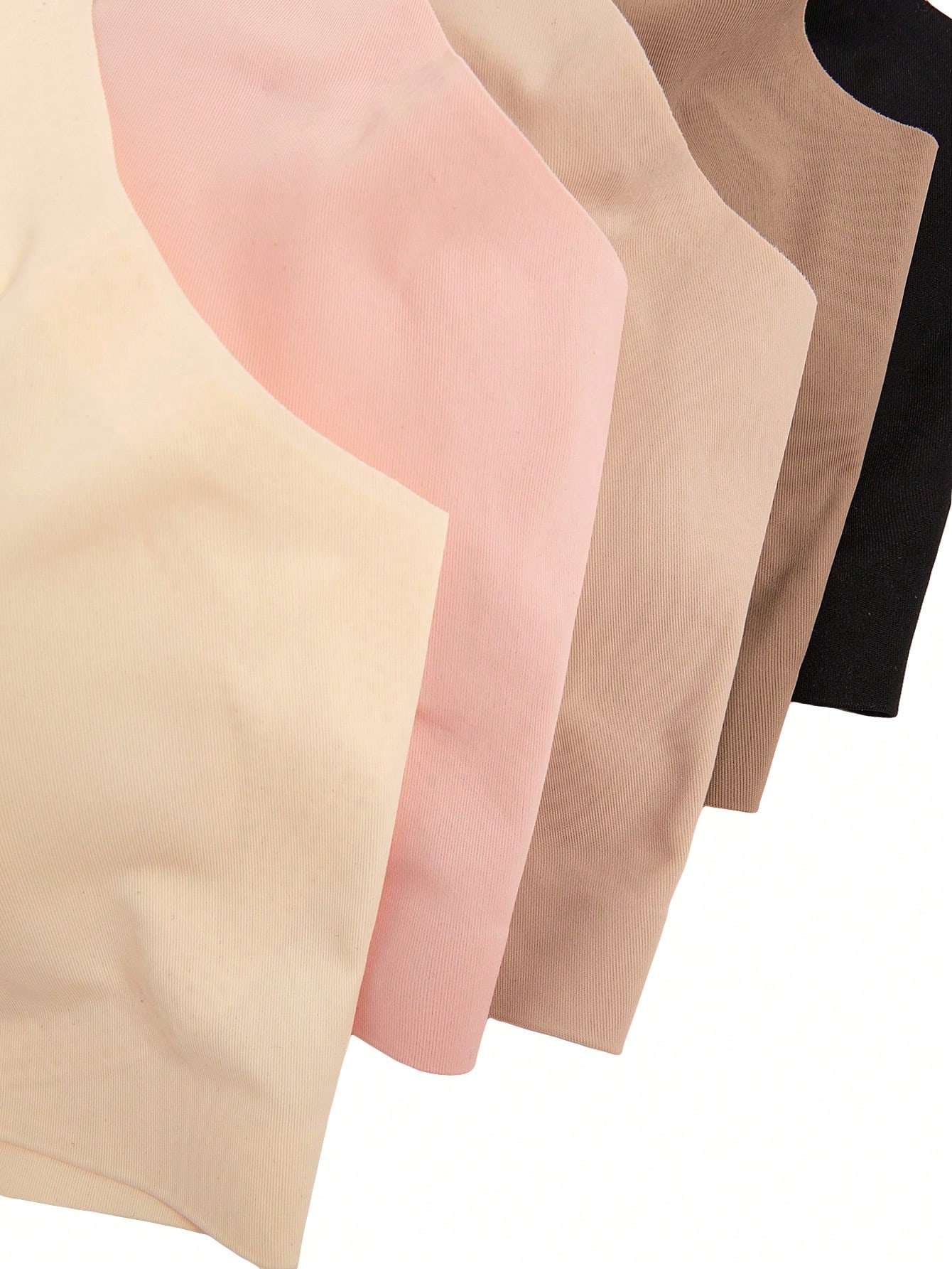 CoreRevo Women's 5Pack Padded Seamless Bralettes Bra Camisole Top - Image 3