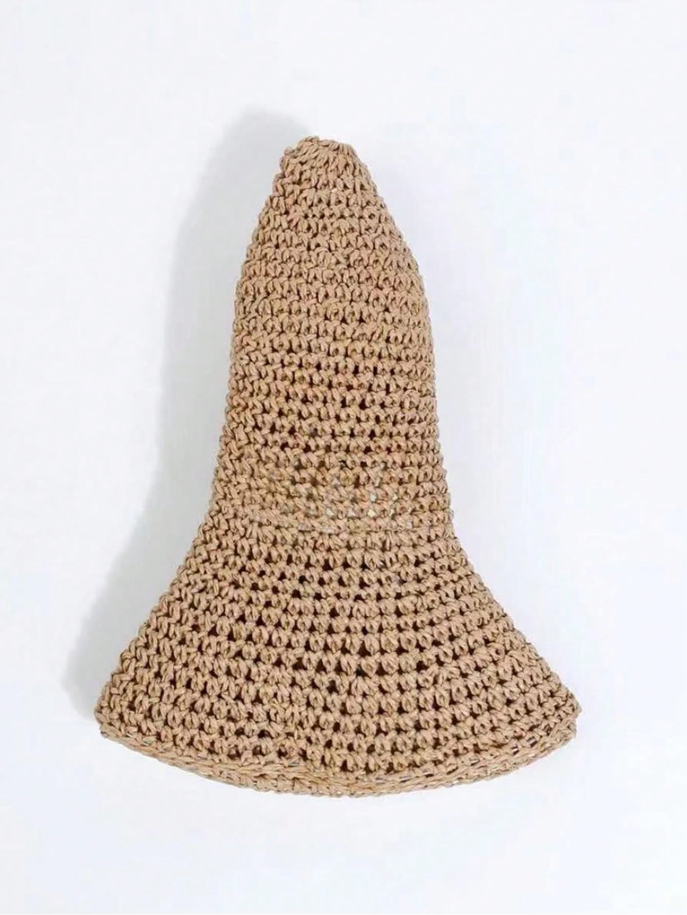 CoreRevo Women's Straw Foldable Hat Floppy Sun Protection Foldable Summer Cap - Image 5